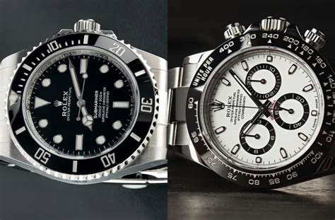 rolex sub vs daytona|Rolex Daytona vs Submariner: A Compr.